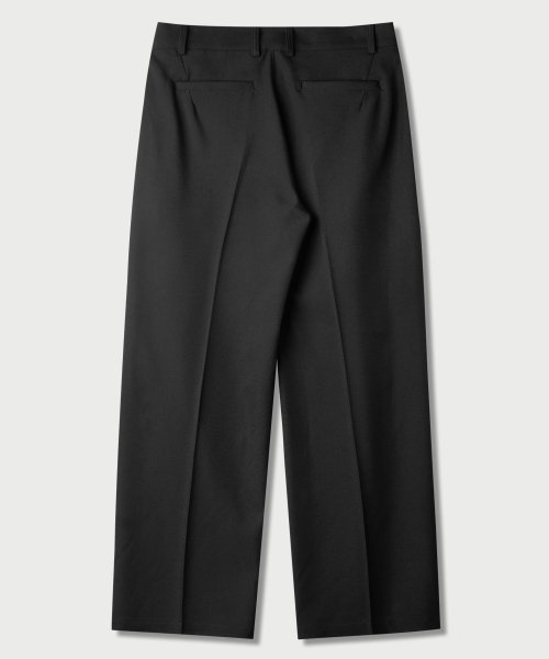 Four Season Wide Slacks Black MMLP2651