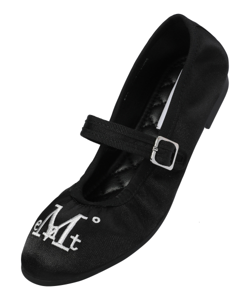LANDAZ SHIRRING POINT MARY JANE SHOES