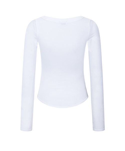 25FW New MOMO Shirring Top (White)