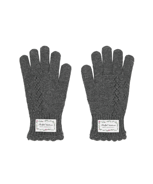 LACE KNIT GLOVES - 3 colors