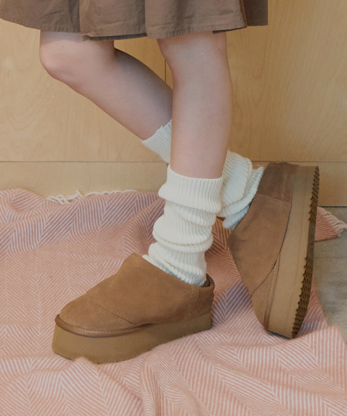 MAXI FOLDED MULES - 3 colors