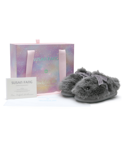 [X SUSAN FANG] FURRY MULES- 3 colors