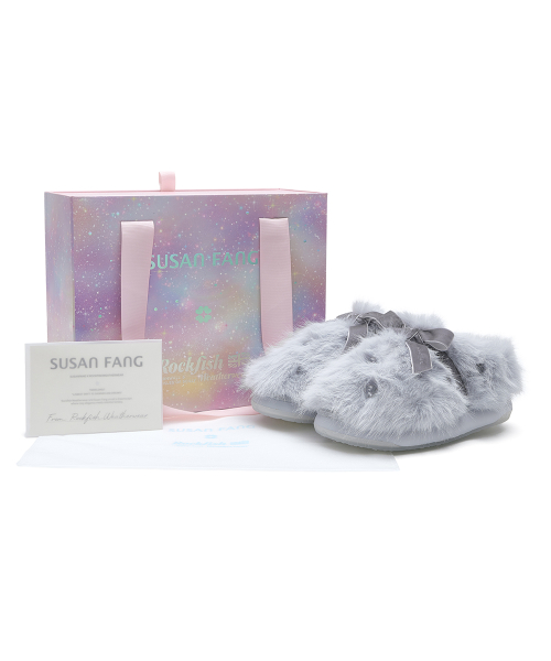 [X SUSAN FANG] FURRY MULES- 3 colors