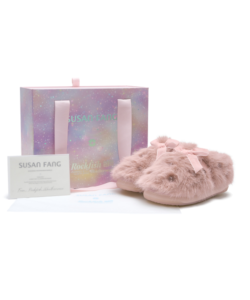 [X SUSAN FANG] FURRY MULES- 3 colors