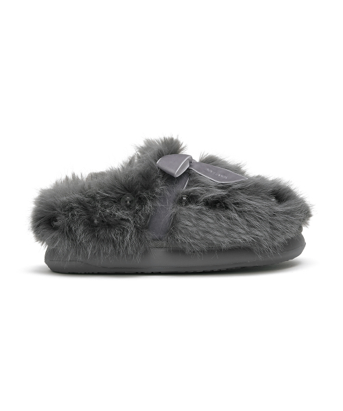 [X SUSAN FANG] FURRY MULES- 3 colors