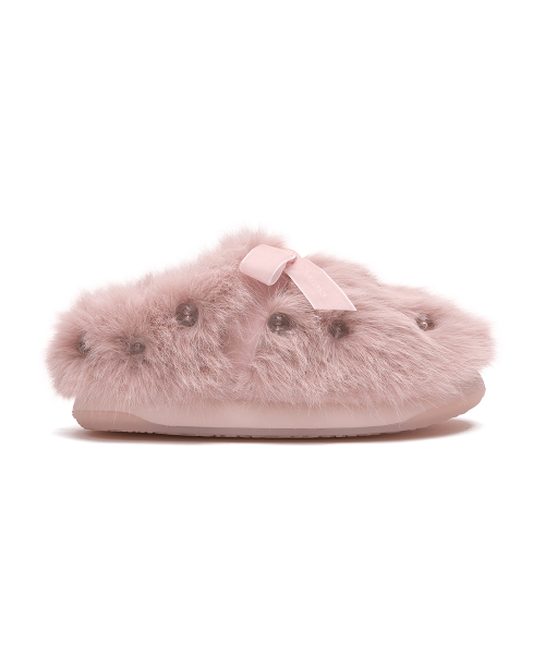 [X SUSAN FANG] FURRY MULES- 3 colors