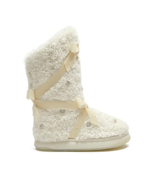 [X SUSAN FANG] FURRY MIDDLE BOOTS - 2 colors