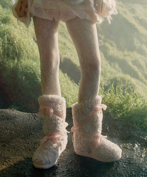 [X SUSAN FANG] FURRY MIDDLE BOOTS - 2 colors