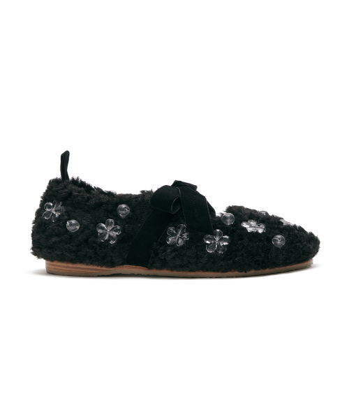 [X SUSAN FANG] FURRY MARYJANES - 3 colors