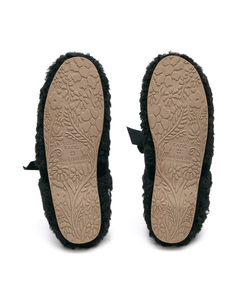 [X SUSAN FANG] FURRY MARYJANES - 3 colors