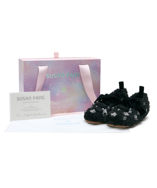 [X SUSAN FANG] FURRY MARYJANES - 3 colors