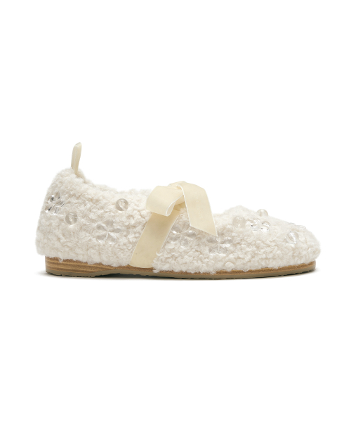 [X SUSAN FANG] FURRY MARYJANES - 3 colors