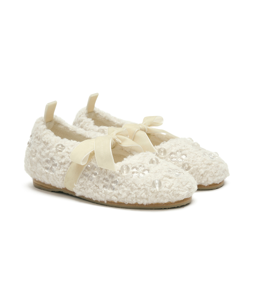 [X SUSAN FANG] FURRY MARYJANES - 3 colors