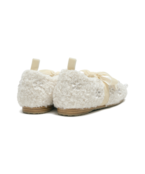 [X SUSAN FANG] FURRY MARYJANES - 3 colors