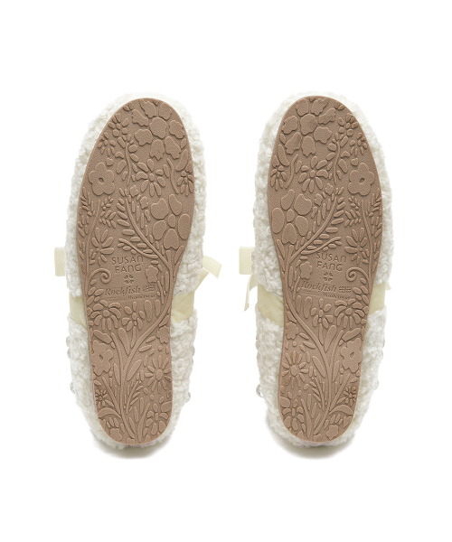 [X SUSAN FANG] FURRY MARYJANES - 3 colors