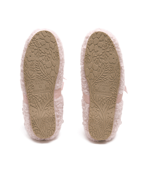 [X SUSAN FANG] FURRY MARYJANES - 3 colors