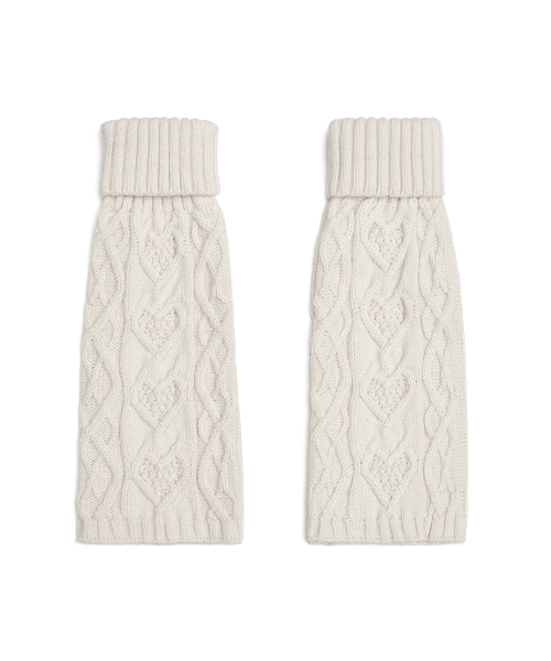 DIAMOND CABLE LEG WARMERS - 3 colors