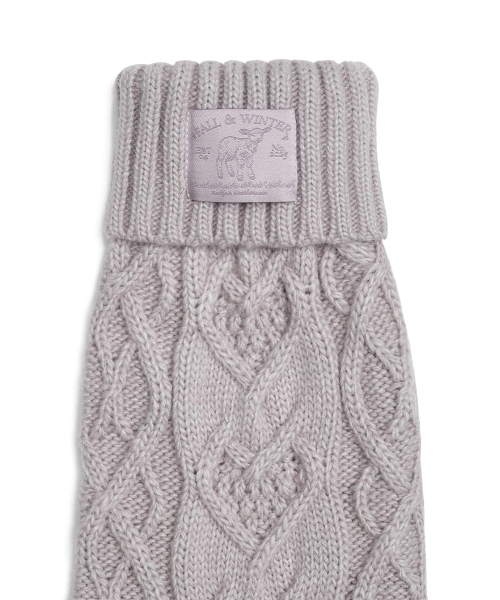 DIAMOND CABLE LEG WARMERS - 3 colors