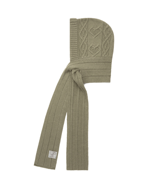 DIAMOND CABLE BALACLAVA - 4 colors