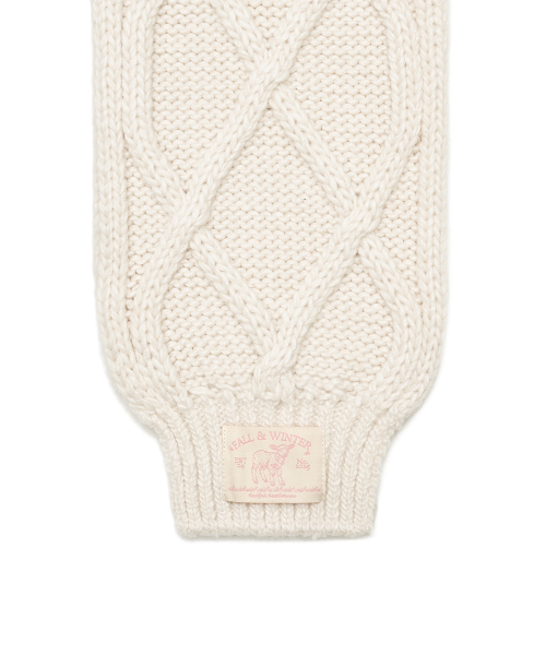 DIAMOND CABLE SCARF - 4 colors