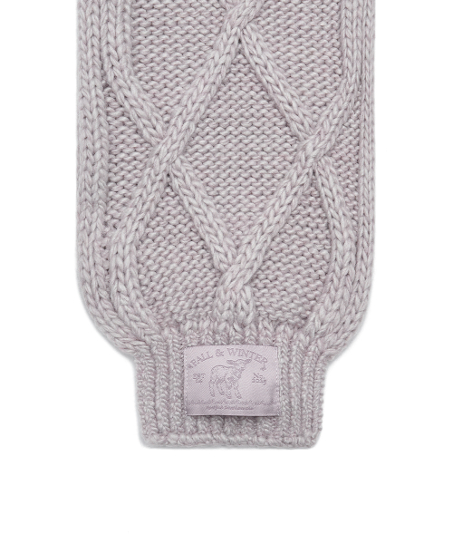 DIAMOND CABLE SCARF - 4 colors