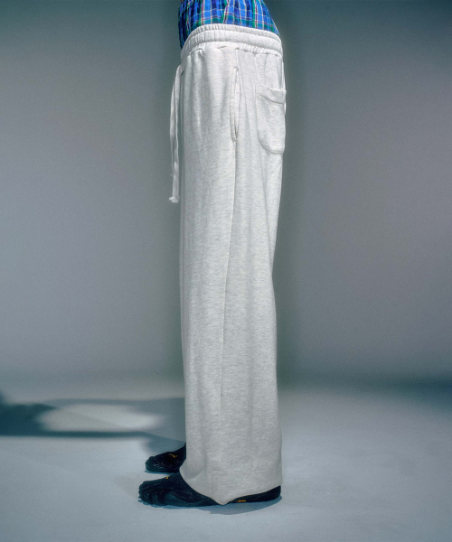 MEN WORKSHOP WASHING JOGGER PANTS OATMEAL