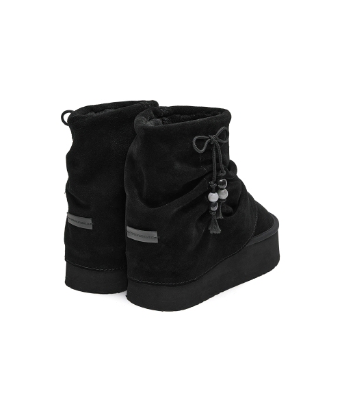 GATHERED MAXI FOLDED BOOTS SHORT - 2 colors