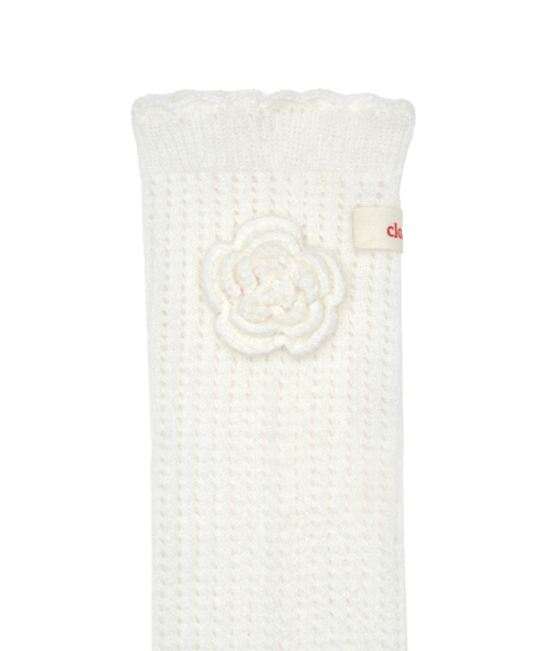 CROCHET SOCKS - IVORY