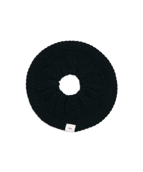 CROCHET SCRUNCHIE - 2 colors