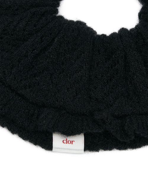 CROCHET SCRUNCHIE - 2 colors