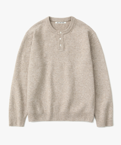 Daily Henley Neck Knit - 5 COLORS