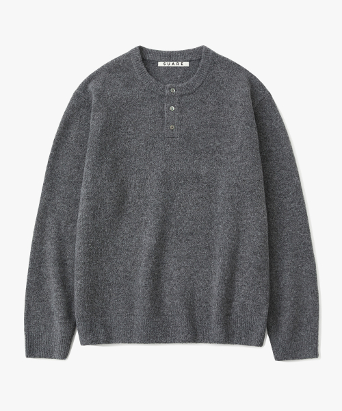 Daily Henley Neck Knit - 5 COLORS