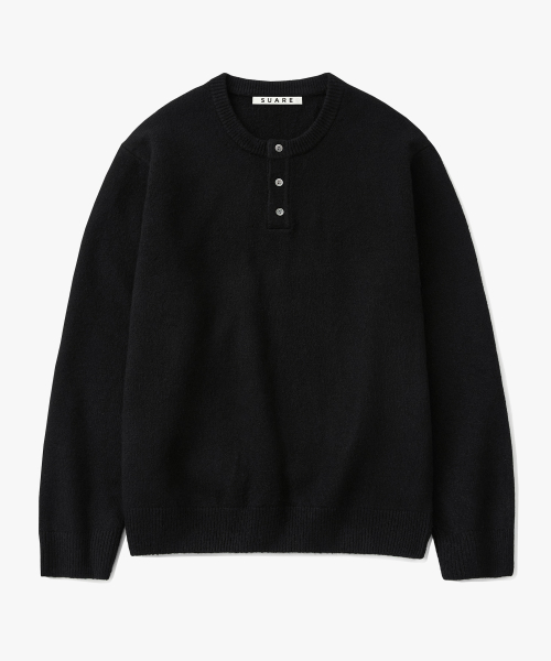 Daily Henley Neck Knit - 5 COLORS