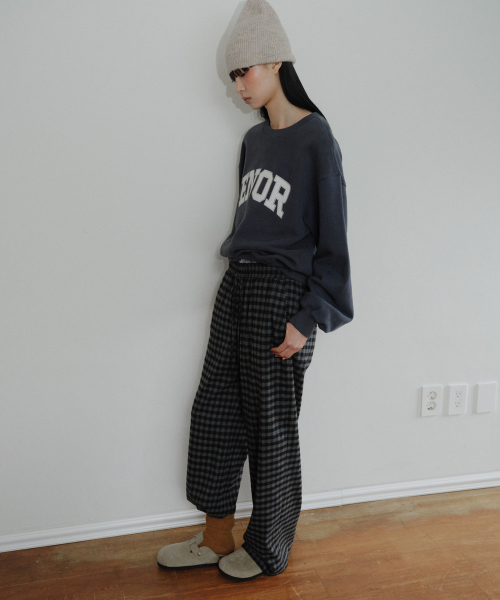 [CORE] ENOR CORE SWEATSHIRT - NAVY