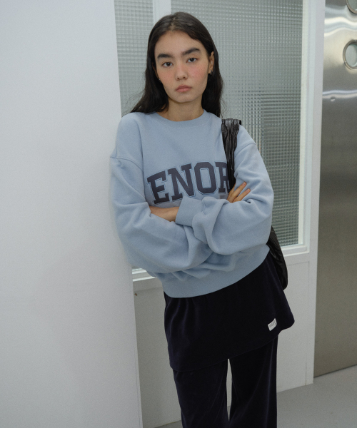 [CORE] ENOR CORE SWEATSHIRT - LIGHT BLUE