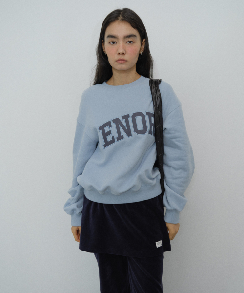 [CORE] ENOR CORE SWEATSHIRT - LIGHT BLUE