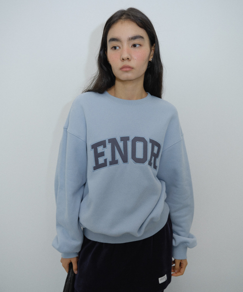 [CORE] ENOR CORE SWEATSHIRT - LIGHT BLUE