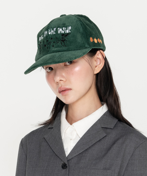 프레티 코듀로이 캡
