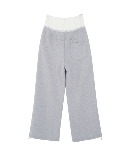 Lace Shirring Training Pants