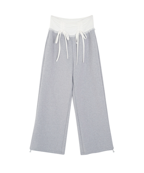 Lace Shirring Training Pants