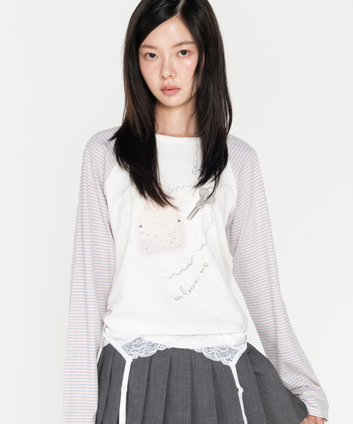 Lettergraphic Raglan Long Sleeve