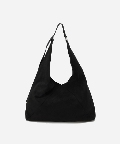 마레 스웨이드 맥시 숄더백 452531001 (Black)