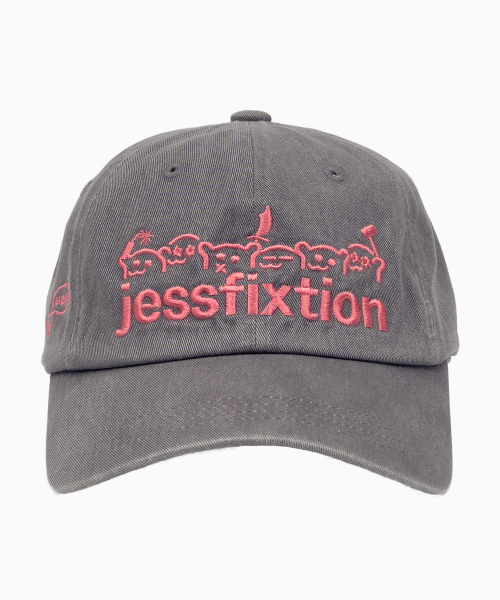 FIXY LOGO WASHING CAP (GREY)