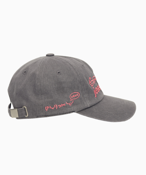 FIXY LOGO WASHING CAP (GREY)