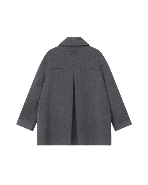 Slate half coat GREY