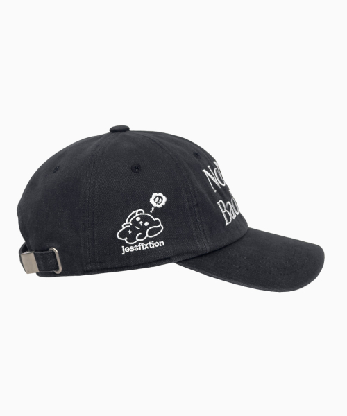 NO MORE BAD NEWS WASHING CAP (BLACK)