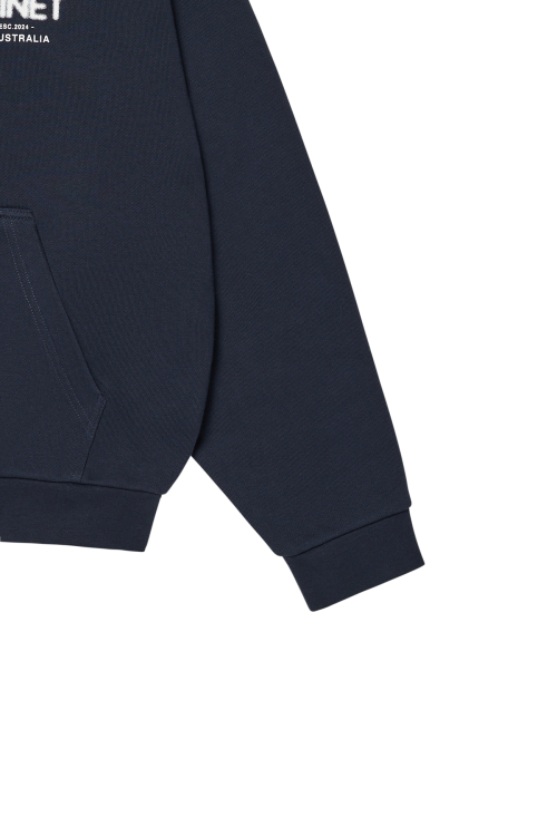 LOST IN SYDNEY ZIP-UP HOODIE IN NAVY