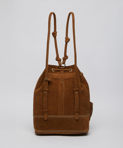 Knotted backpack(Wet cork)_OVBBX25201SCM