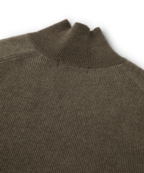OBLIQUE TURTLENECK (BROWN)