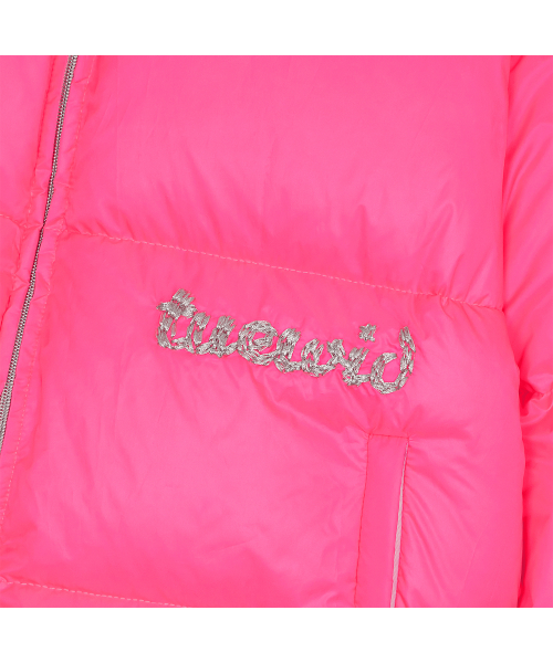 cloud puffer in pink pink